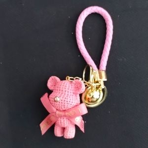 Charming Cartoon Teddy Bear 🧸 Keychain for Handbag/Key.